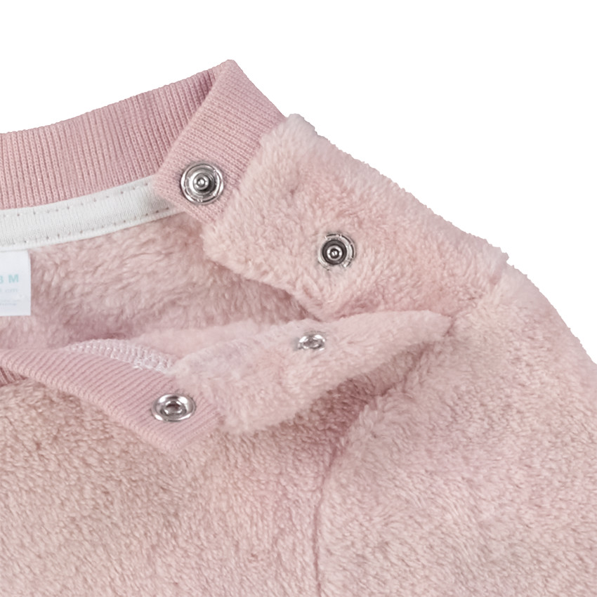 Sweat polaire en sherpa patch Marie Disney pour bébé fille 