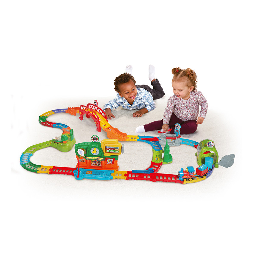 Super circuit train éducatif Tut Tut Bolides 