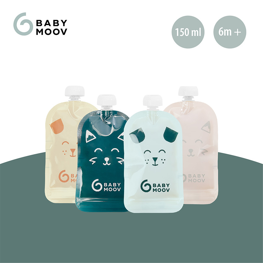 Lot de 20 gourdes réemployables Isy 