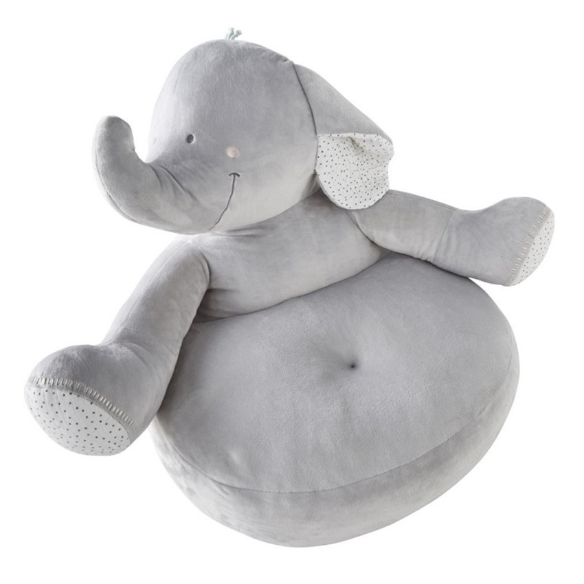 Fauteuil Anna l'éléphanteau - Gris  