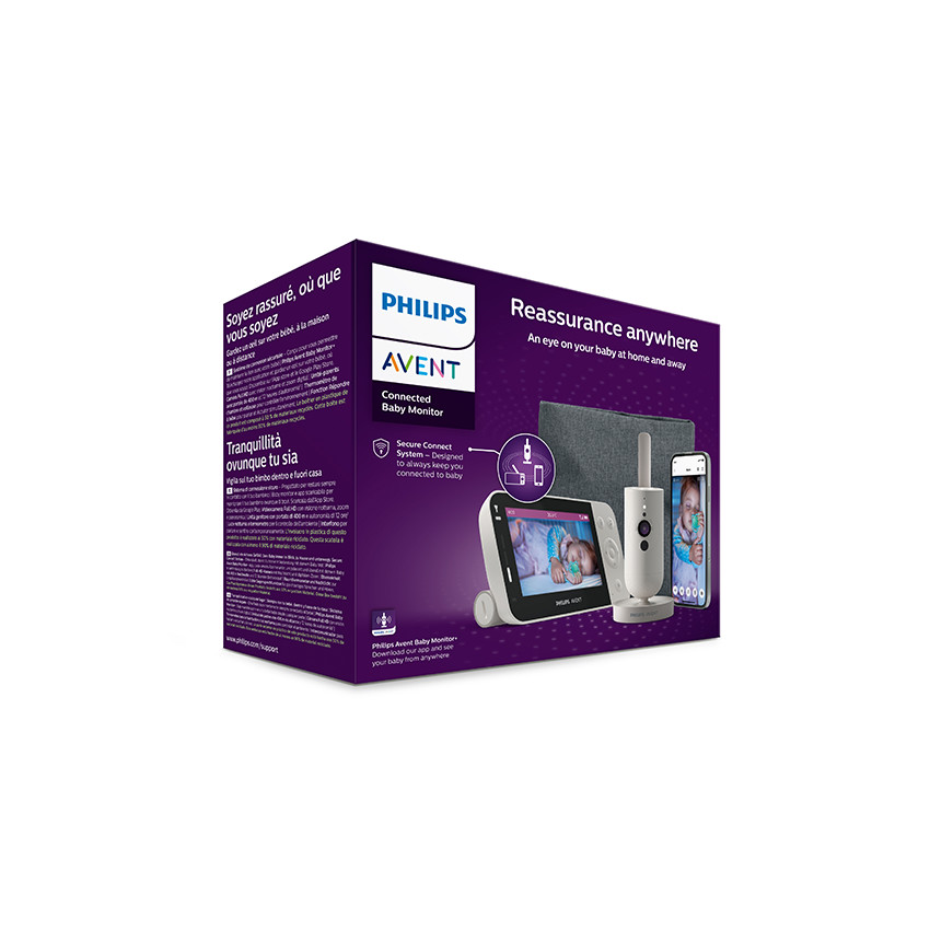 Vidéophone connecté Baby Monitor SCD951/26 - Blanc (Avent) - Image 3