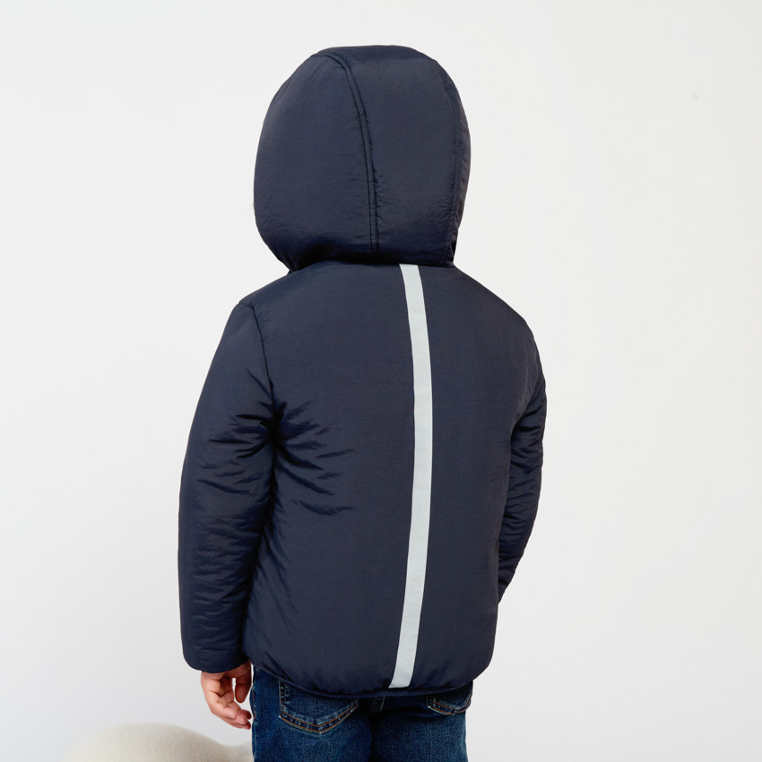 Coupe-vent réversible et réfléchissant pour garçon 