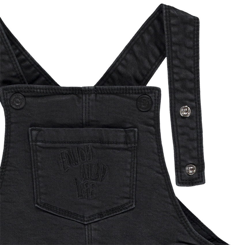 Salopette longue avec broderie pour bébé garçon 