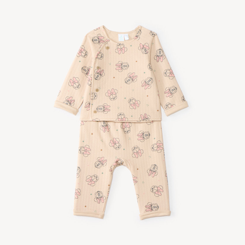 Ensemble 2 pièces bébé fille en jersey Minnie Disney 