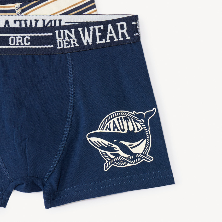 Lot de 5 boxers fantaisies pour garçon  