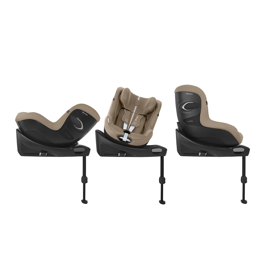 Siège-auto pivotant i-Size Sirona Gi tissu Plus almond beige 
