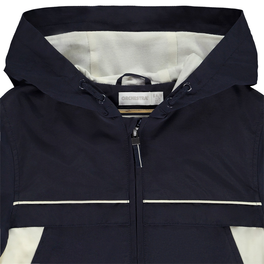 Coupe-vent à capuche esprit vintage pour garçon 