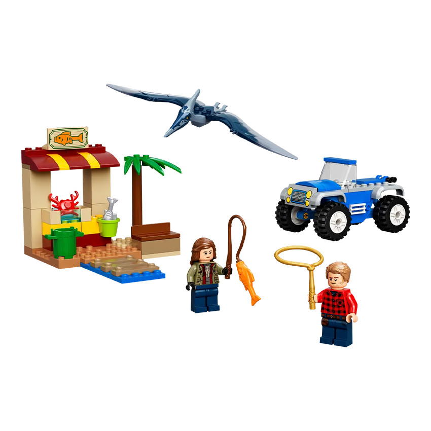 La course-poursuite du Ptéranodon Jurassic World 