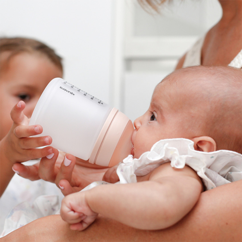 Lot de 2 tétines en silicone anti-colique Zero Zero spécial allaitement 