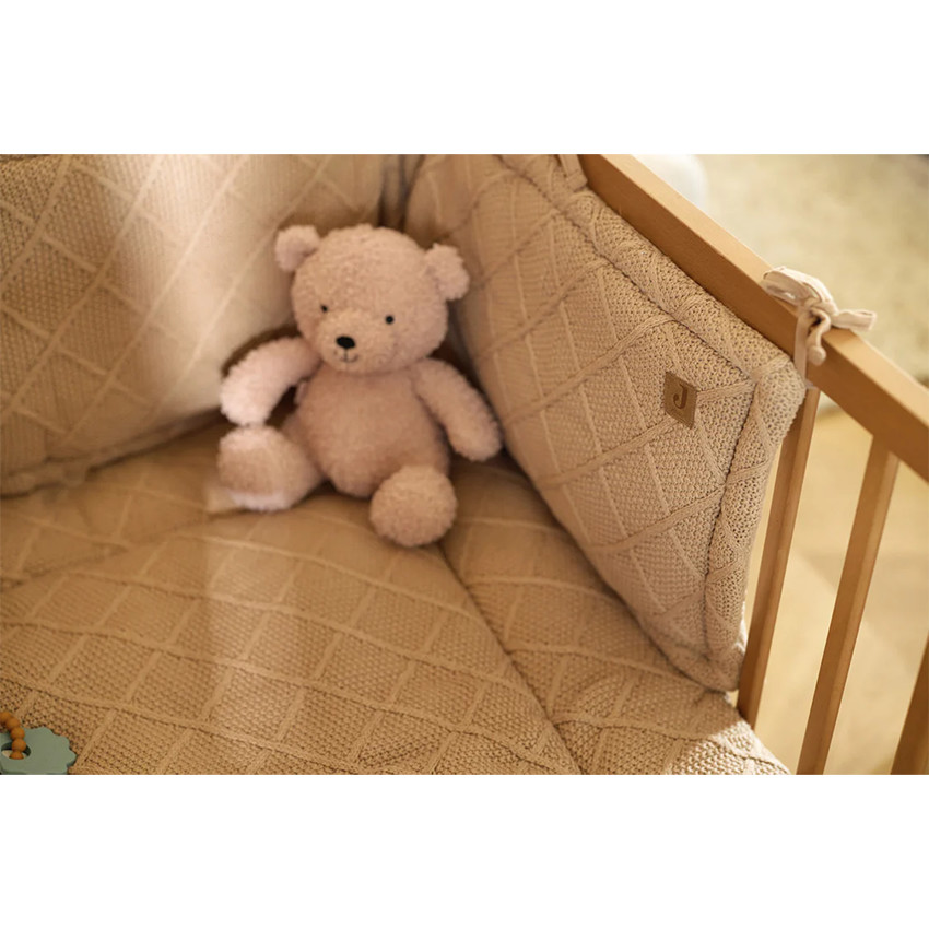 Tapis de parc 75x95cm Check Knit Biscuit 