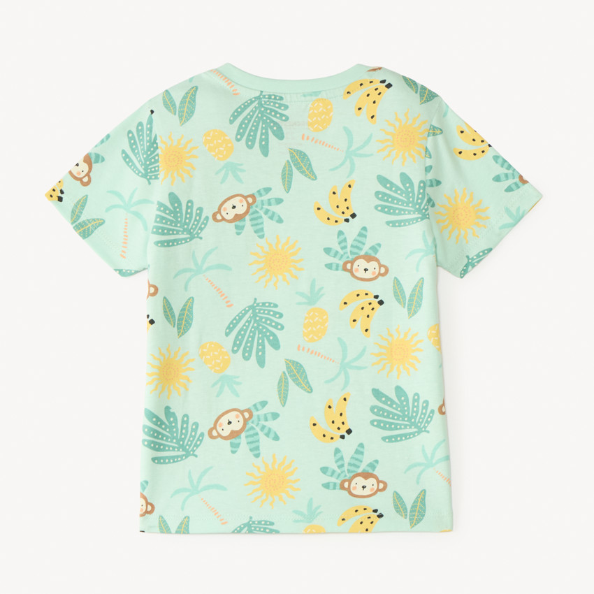 T-shirt manches courtes imprimé fantaisie pour bébé garçon 