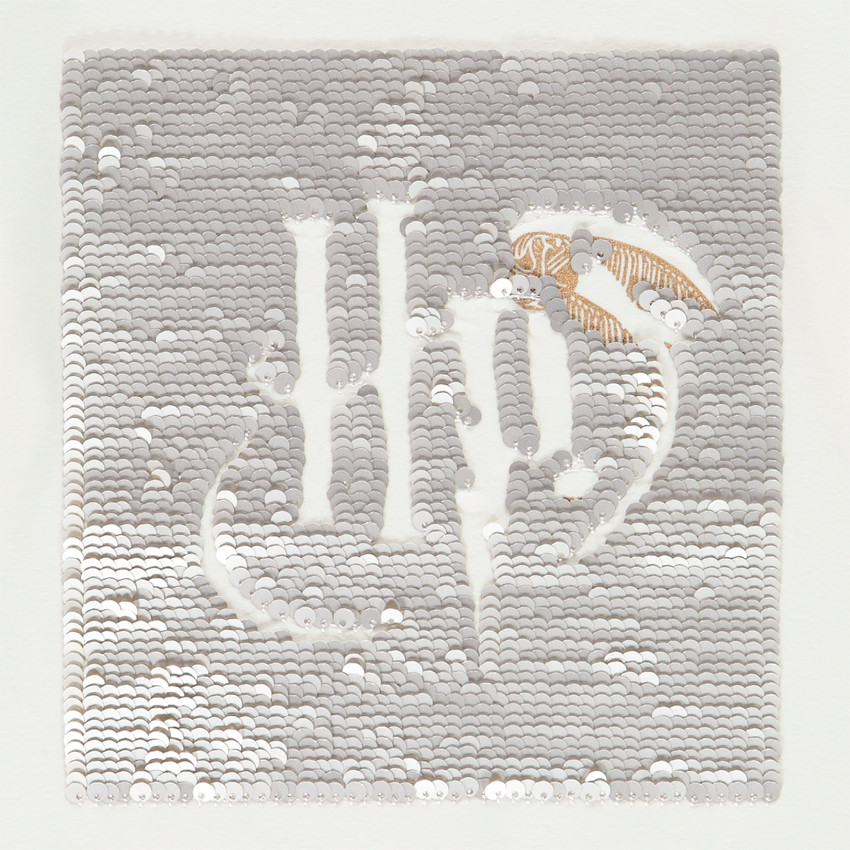 T-shirt manches longues motif Harry Potter en sequins pour enfant fille 