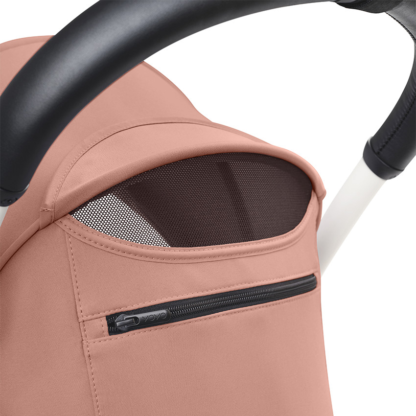 Poussette Stokke® YOYO³ à partir de 6 mois - cadre blanc/ginger 