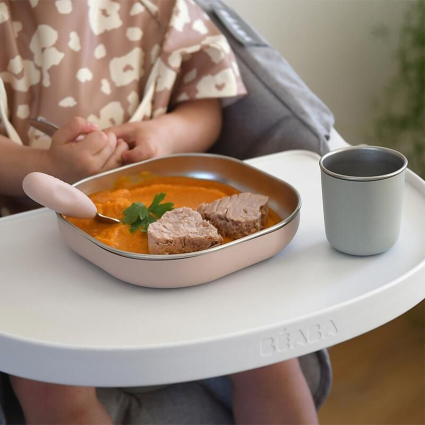 Coffret repas en inox 3 pièces Barbe à papa 