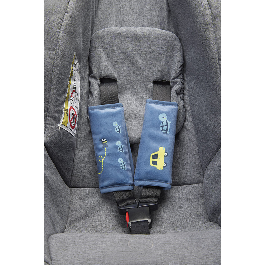 2 pièces ceinture de sécurité 2 points confortable noir siège