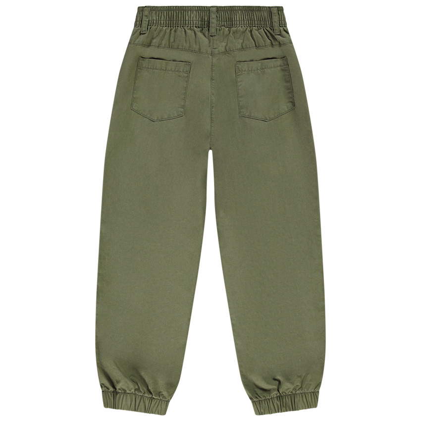 Pantalon battle en popeline pour fille 