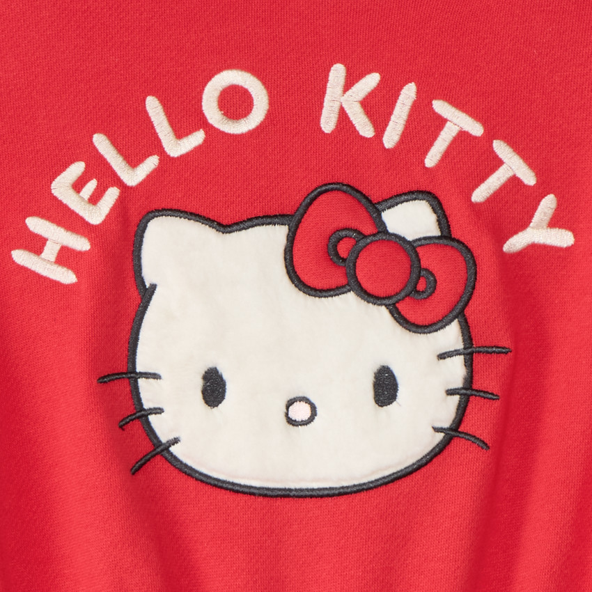 Sweat oversize bébé fille Hello Kitty 