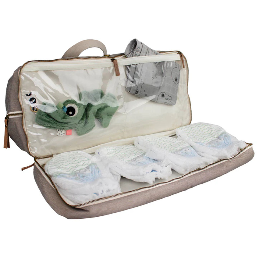 Sac à langer Juliette Gris/beige 