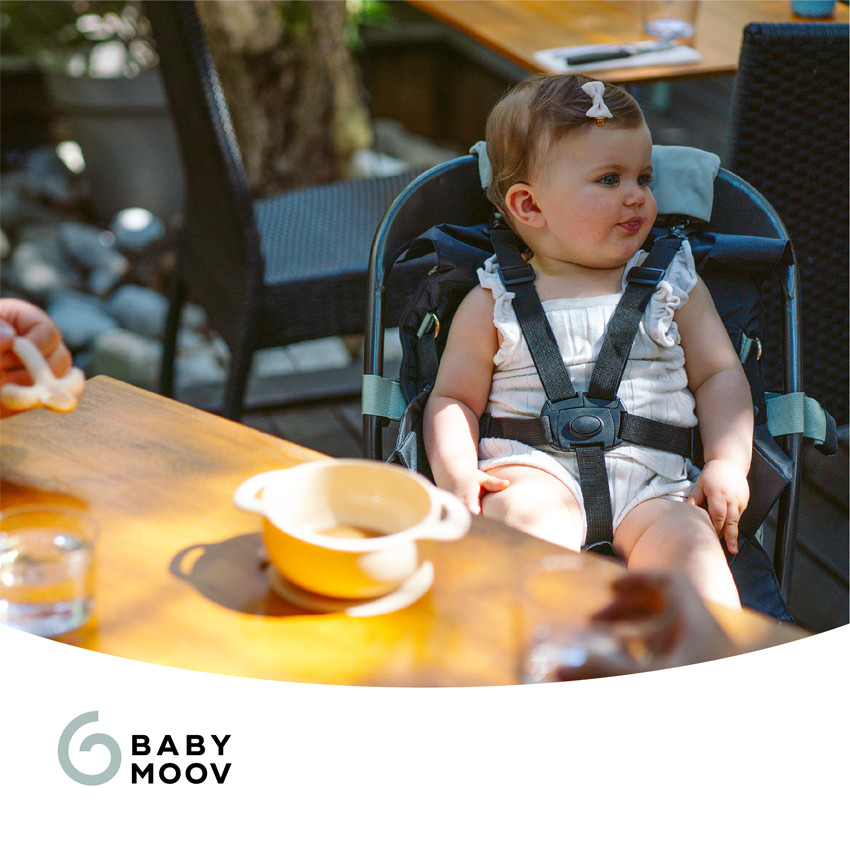 Porte-bébé évolutif Moov Boost - Vert sauge 