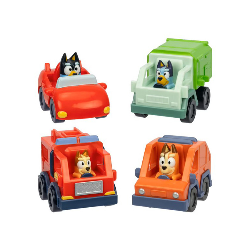 Minis véhicules Bluey (modèle aléatoire) 