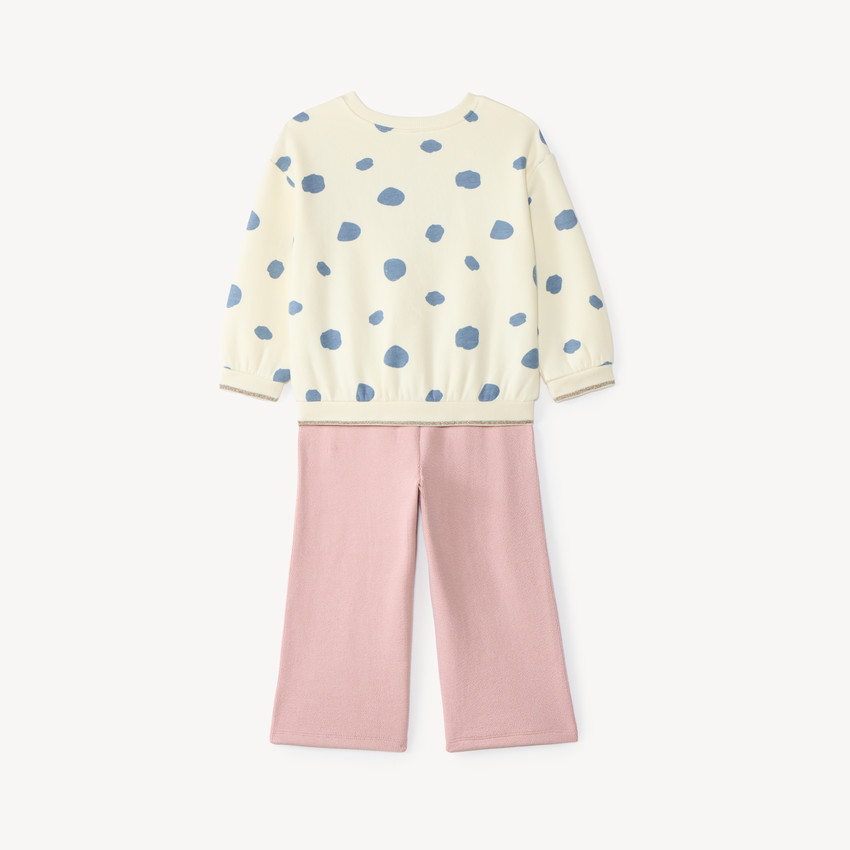 Ensemble de jogging bébé fille imprimé fantaisie 