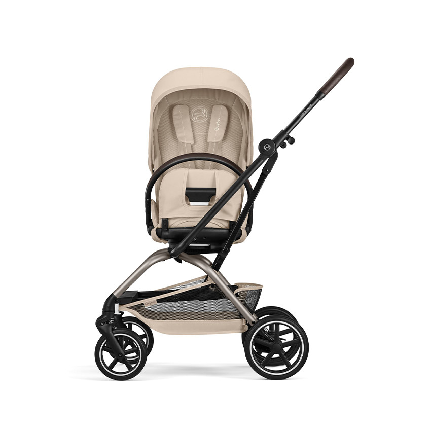 Poussette à siège rotatif Eezy S Twist+ 2 - Almond Beige 