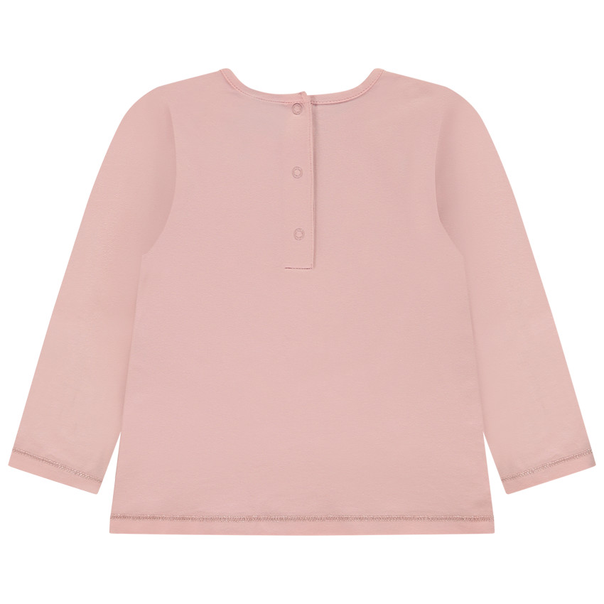 T-shirt manches longues motif animal pour bébé fille 