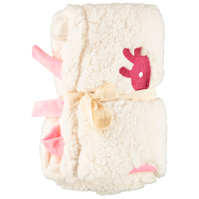 Couverture en sherpa Elena le chat 