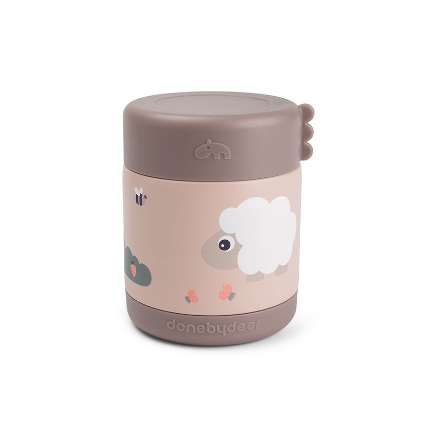 Lunchbox isotherme Tiny Farm rose 300 ml