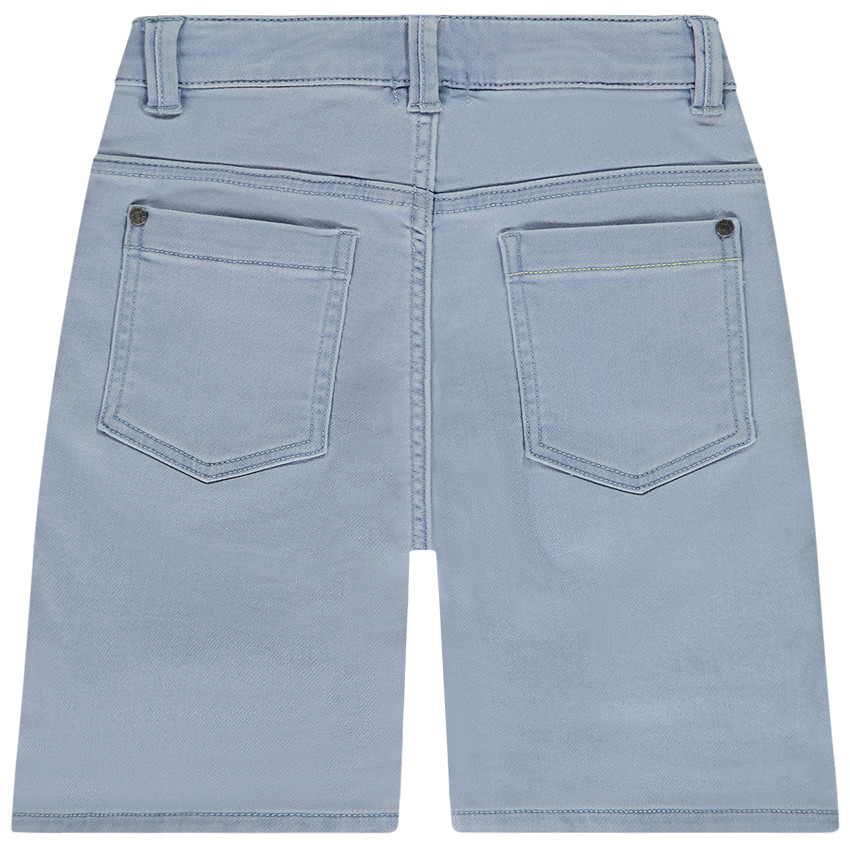 Bermuda effet jean délavé avec poches pour garçon 