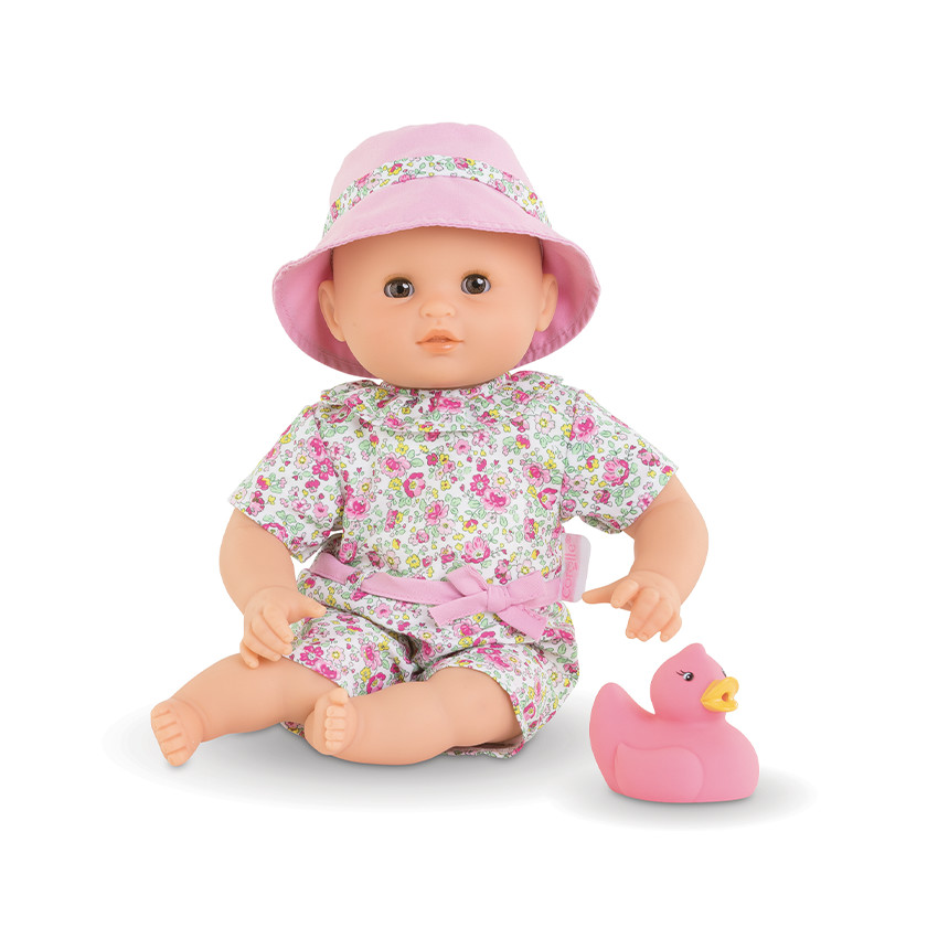 Poupée de bain bébé Coralie 30 cm  