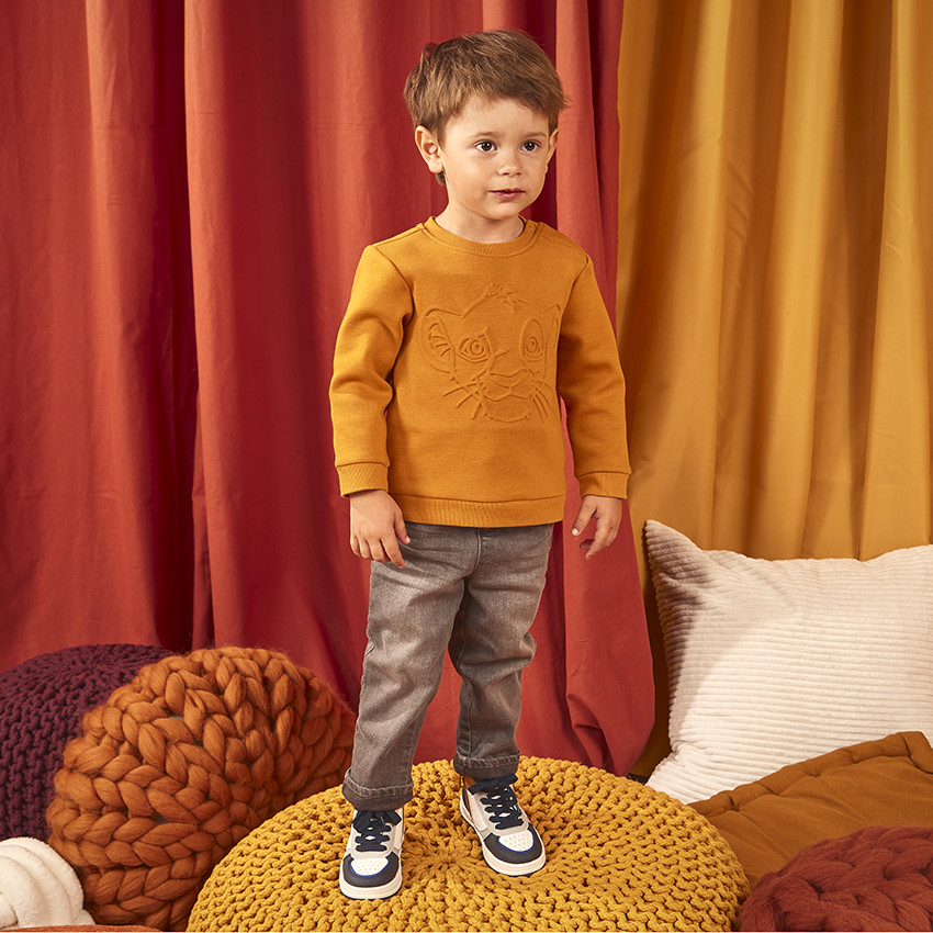 Jean Orchestra Pour Enfant 10 Ans - Bleu, Doublure Jersey, Coupe Classique, Occasion Très Bon état