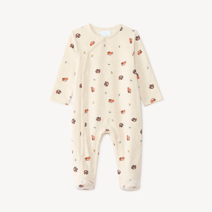 Dors-bien molleton bébé garçon imprimé Flash McQueen (Finitions différentes selon l'âge)