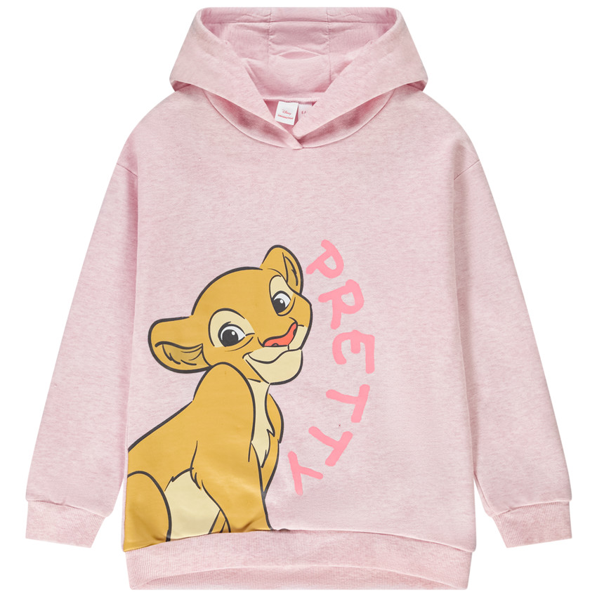 Sweat à capuche molletonné print Nala Disney pour fille 