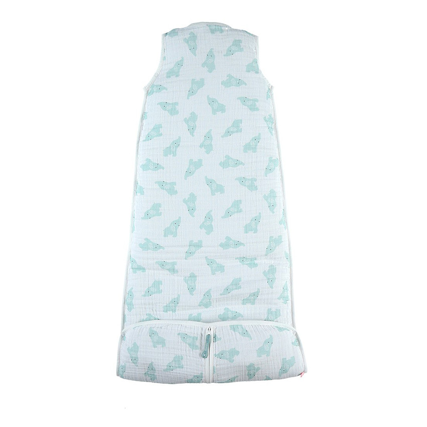 Gigoteuse 80-95 cm en mousseline bio - Mint 