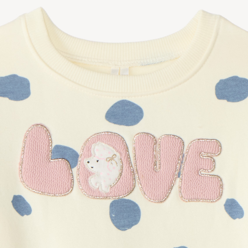 Ensemble de jogging bébé fille imprimé fantaisie 