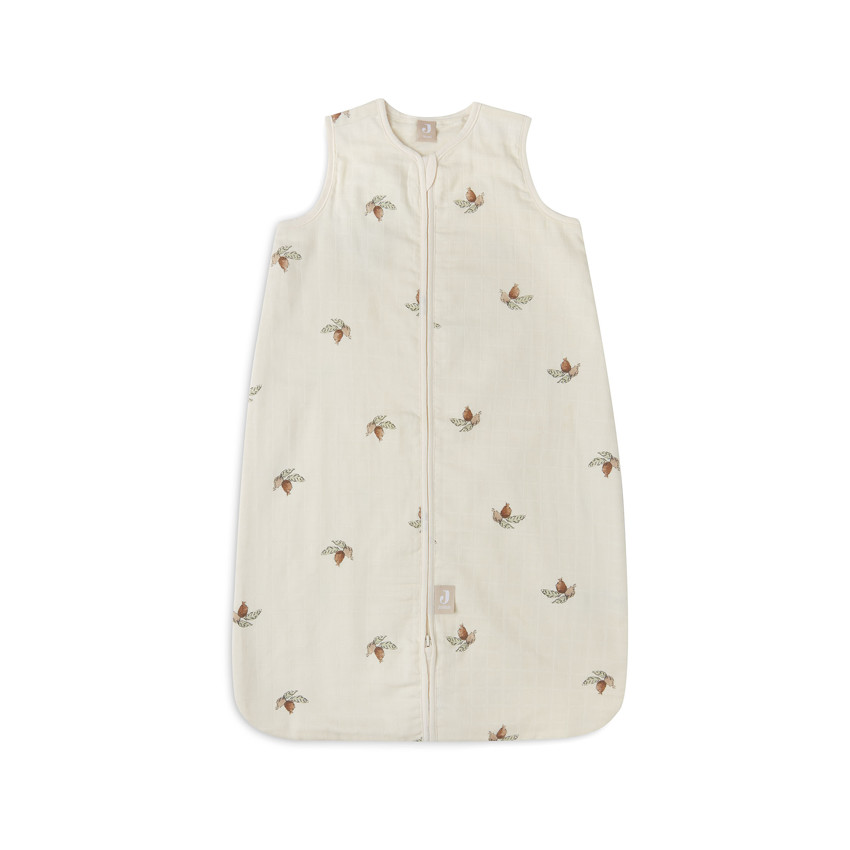 Gigoteuse sans manches en gaze de coton 90 cm Rosehip 