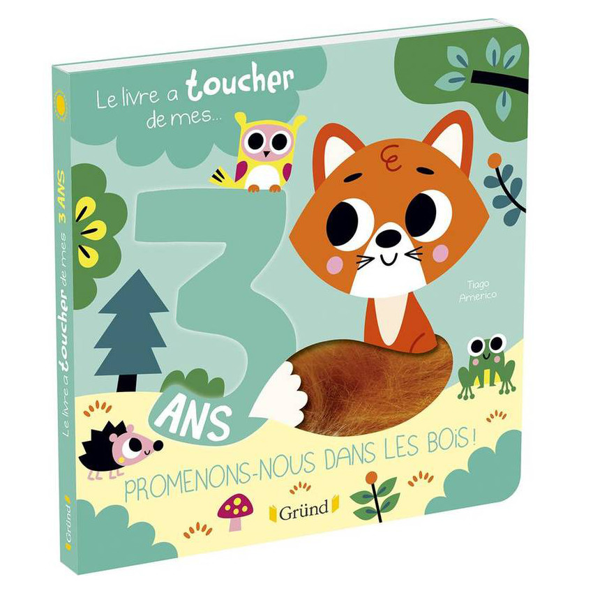 Livre Le livre à toucher de mes 3 ans  