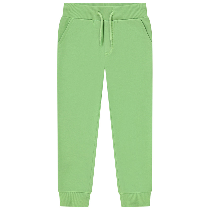 Pantalon de jogging uni en molleton pour garçon 