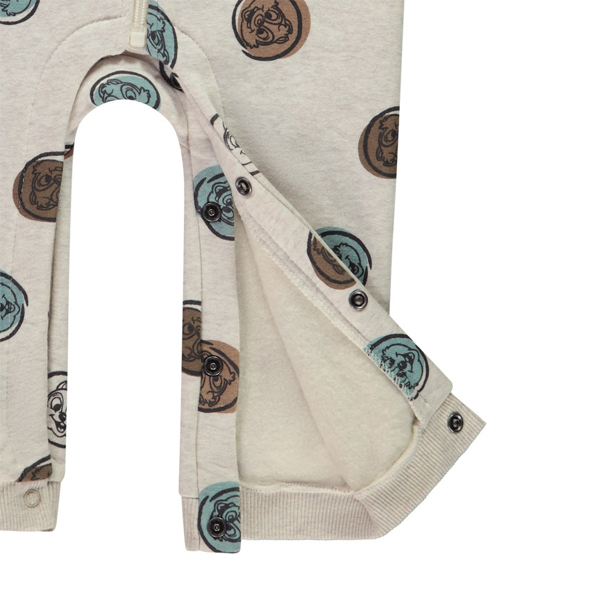 Combinaison longue Tic & Tac Disney avec capuche fantaisie pour bébé garçon 