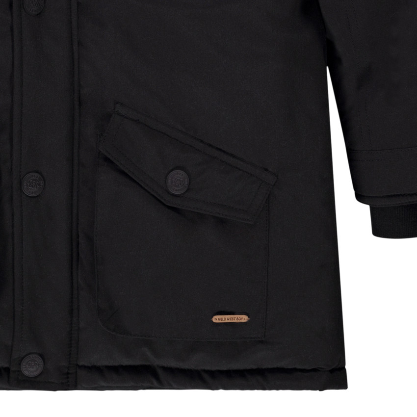 Parka 2 en 1 avec capuche pour garçon 