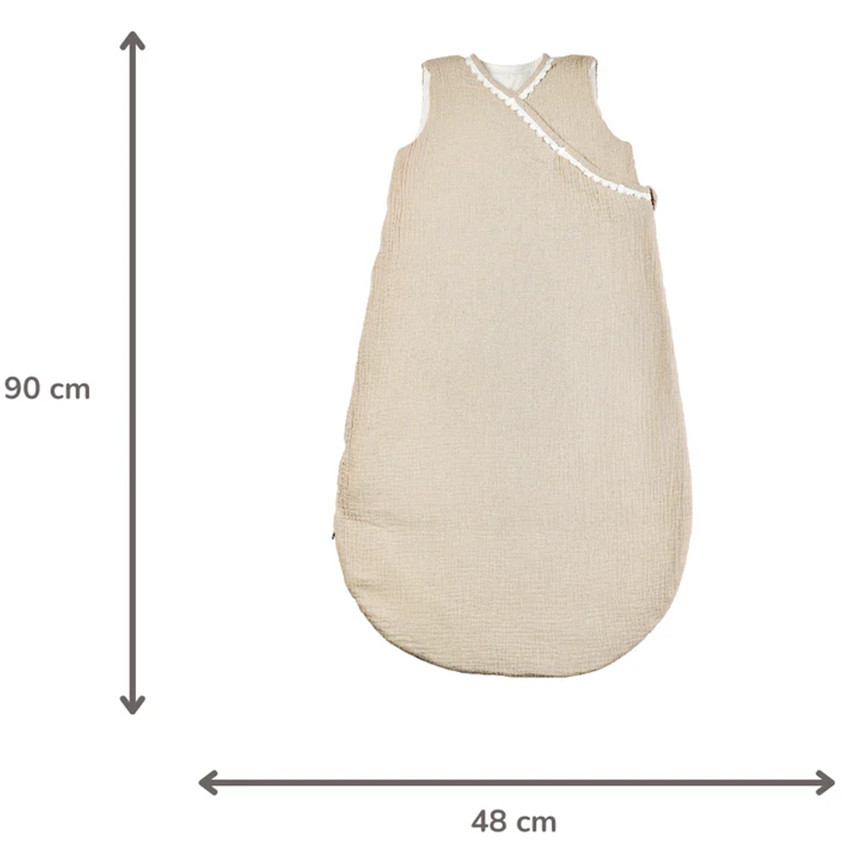 Gigoteuse sans manches - 90cm - Fanfan - Sable 