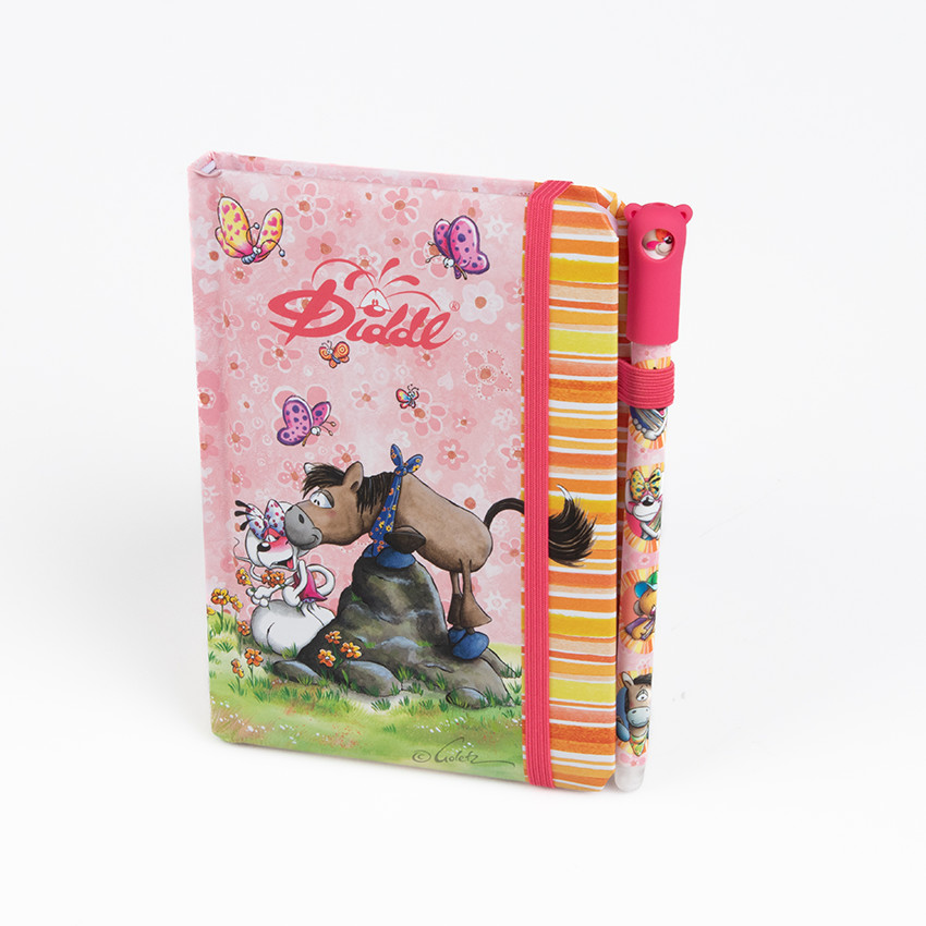 Carnet A6 + Stylo Diddl et ses amis (Modèle aléatoire) 