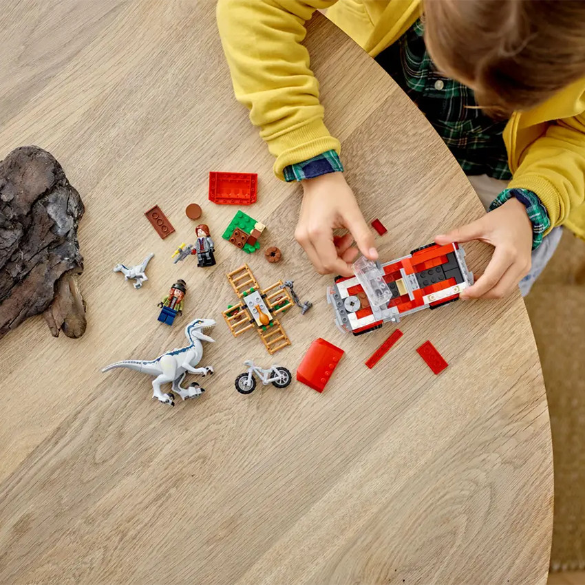 La capture des Vélociraptors Beta et Blue Jurassic World 