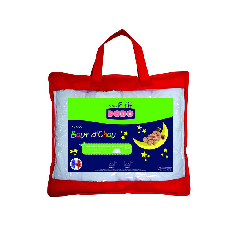 Oreiller anti-acarien Bout d'chou - 35x45cm 