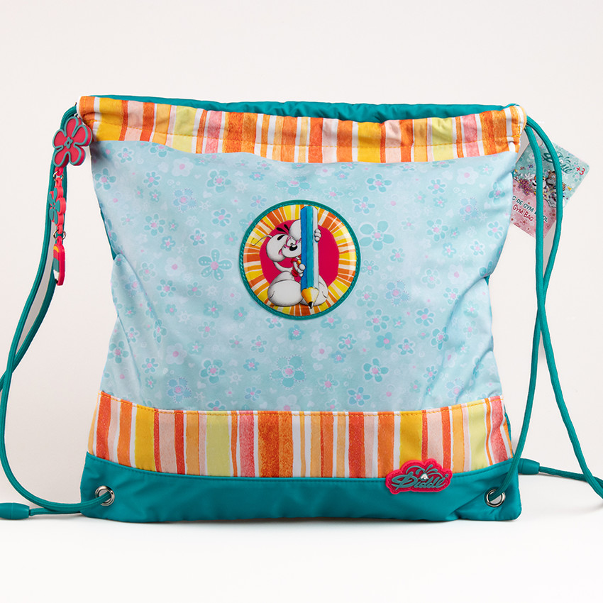 Sac de gym Diddl et ses Amis - bleu 