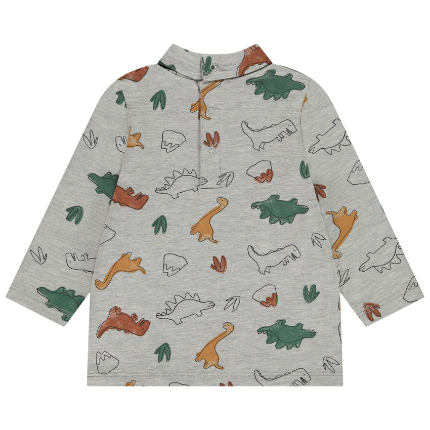 Lot de 2 sous-pulls fantaisie à col roulé pour bébé garçon 