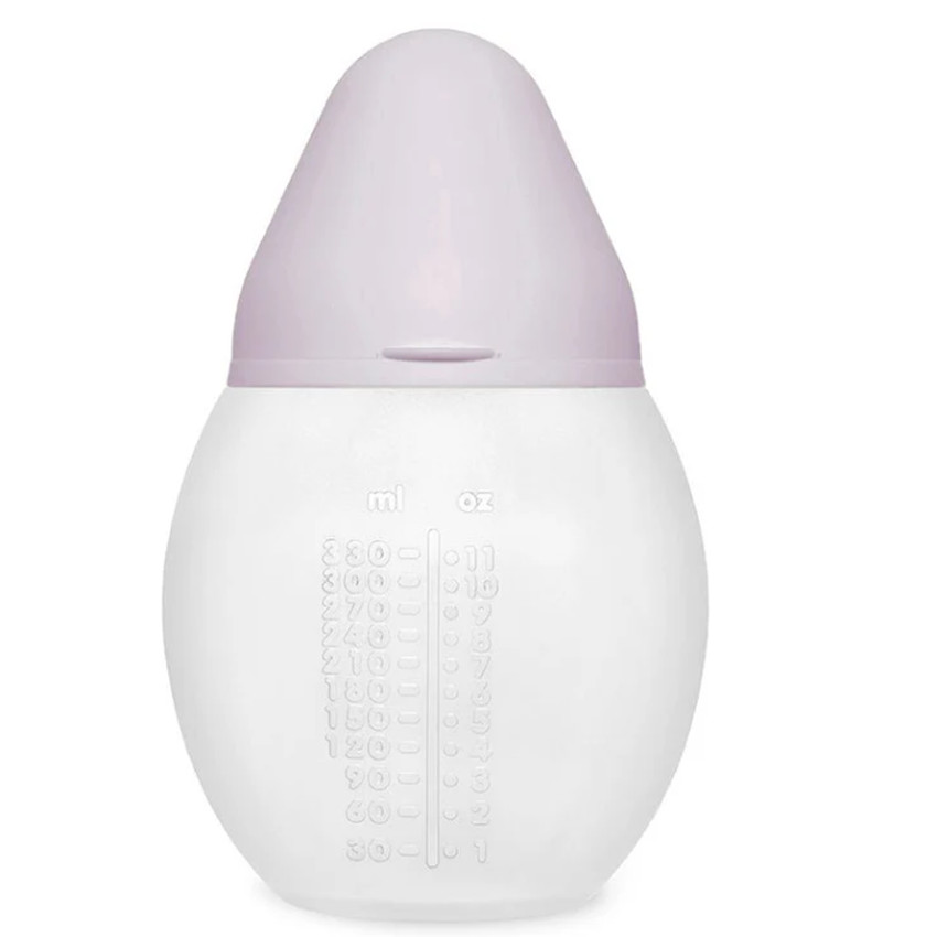 Biberon 330ml anti-colique en silicone Lila  