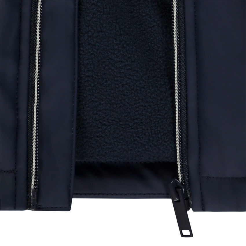 Parka gomme doublée micropolaire pour garçon 