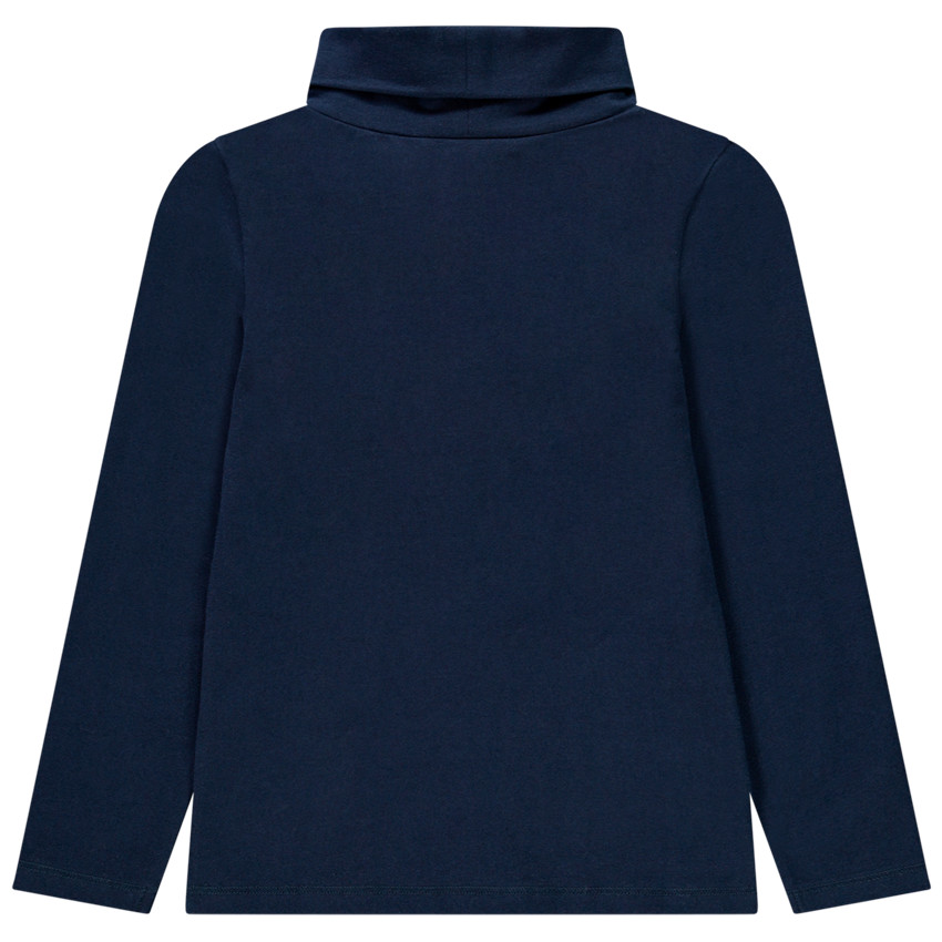 Sous-pull col roulé print danseuse pour enfant fille 